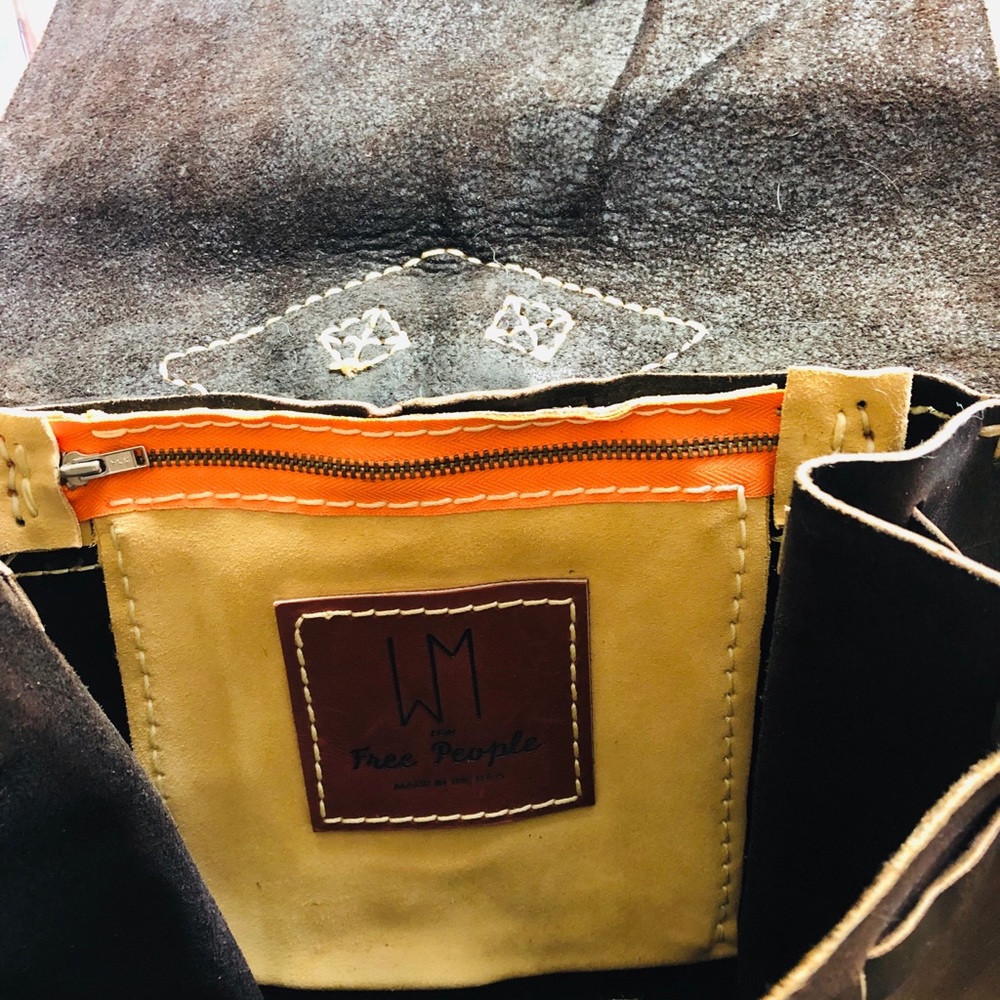 WM for Free People Leather Backpack - Picture 5 of 5